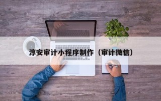 保亭淳安审计小程序制作（审计微信）