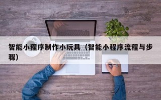 保亭智能小程序制作小玩具（智能小程序流程与步骤）